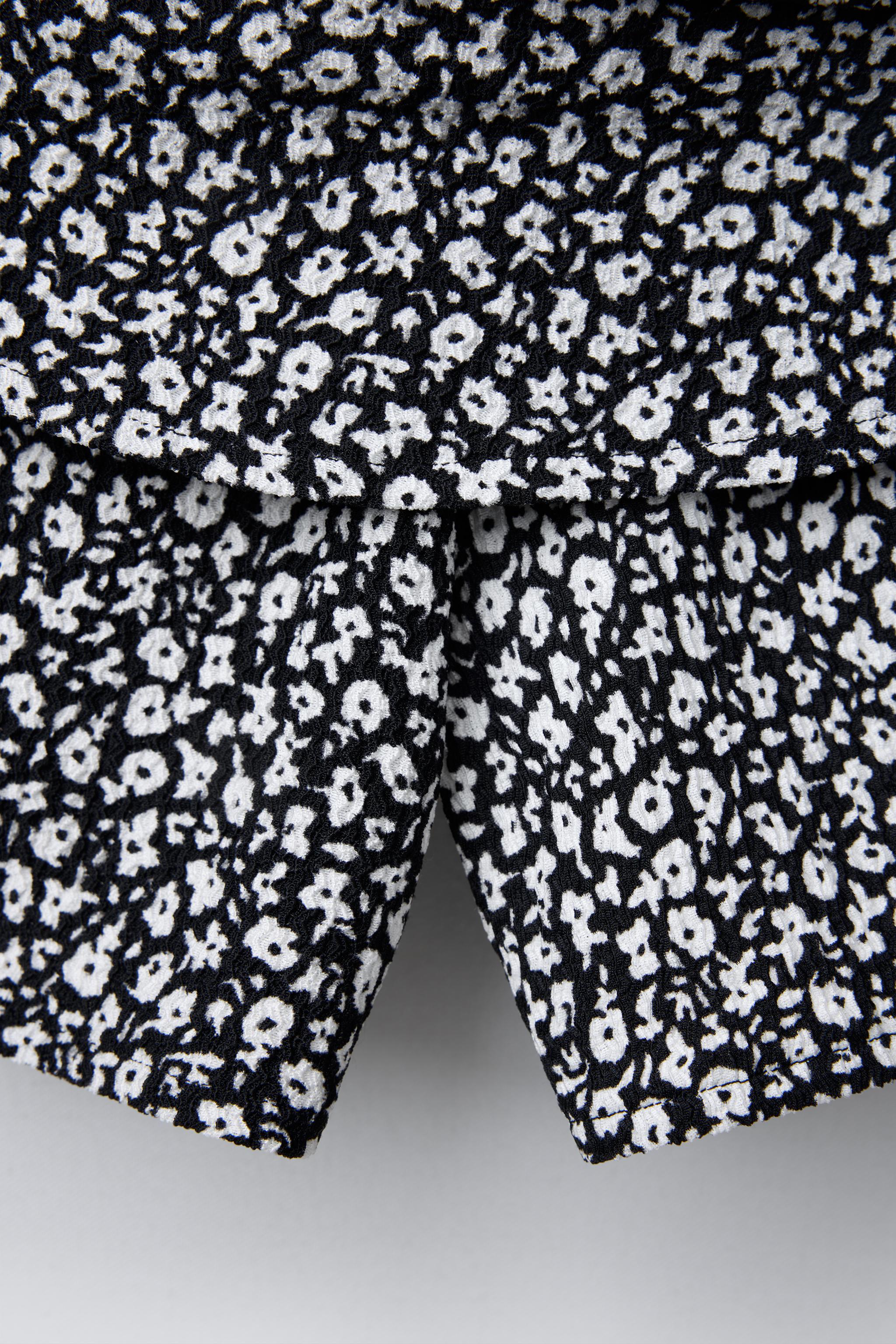 FLORAL LAYERED SKORT